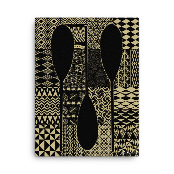 Paddles and Patterns – 18×24 Giclée