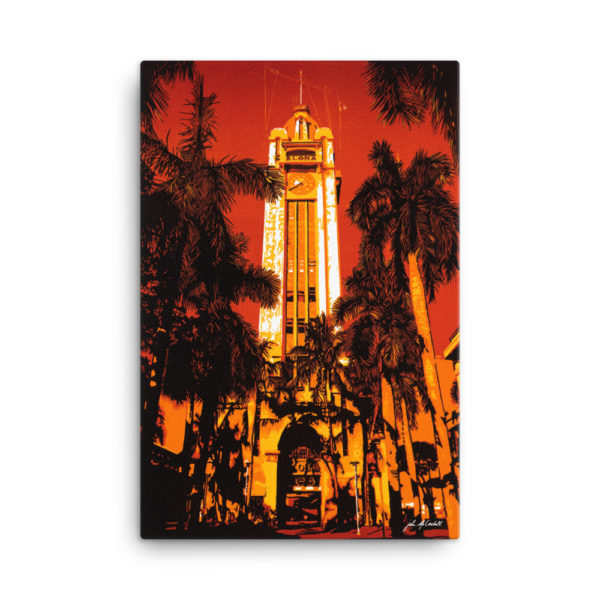 Aloha Tower – 24×36 Giclée