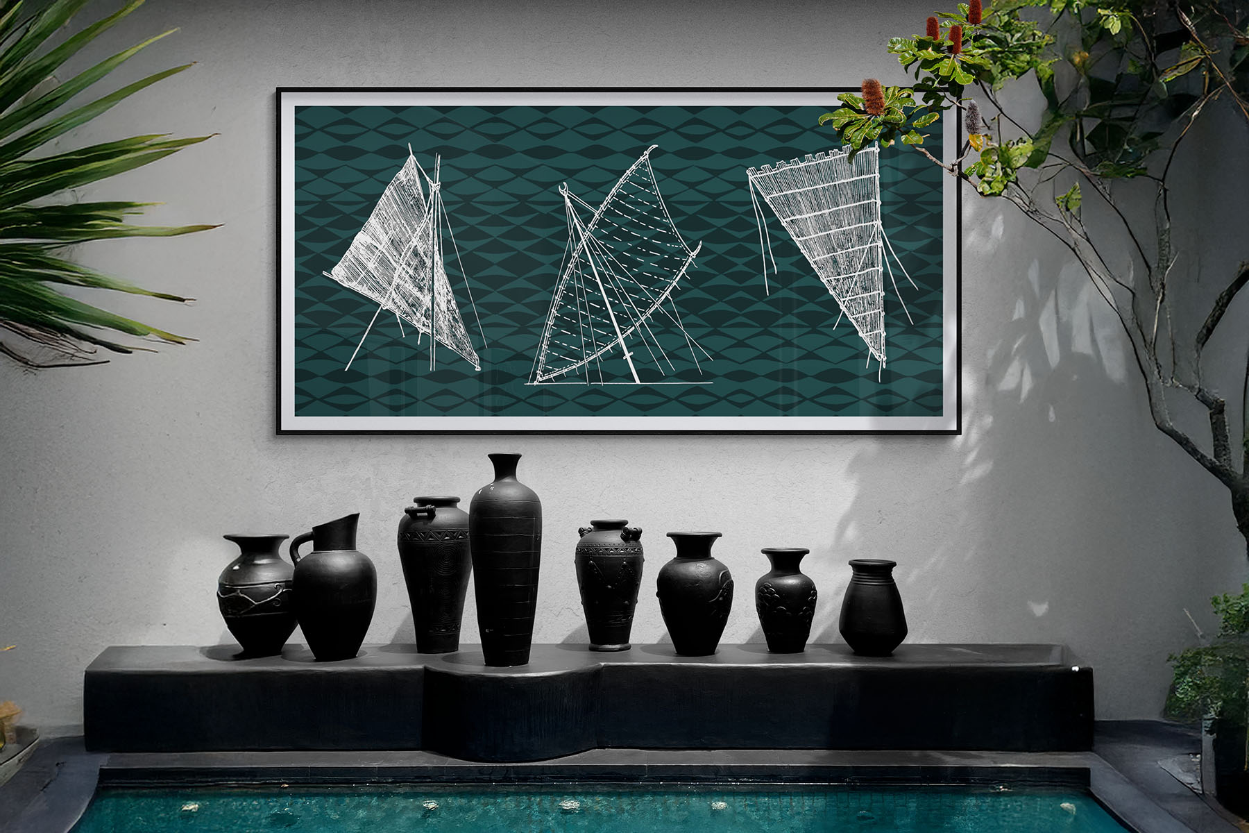 Luxury_pool_with_black_urns